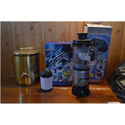 Ice Bucket, Magic Bullet(Working) Drain Buster