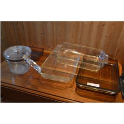 Pyrex and Misc. Glass Cooking ware