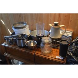 Kitchen Misc. - Dip Warmer, Salad Spinner, Coffee Butler, Electric Carving Knife