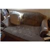 Image 3 : Brown 2 Seater Couch (63”Lxx 36”D)