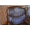 Image 2 : Brown Leather Recliner