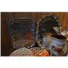 Image 3 : Misc.- Silver Platters Containers, Measuring Cups