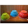 Image 2 : Set of 3 Plastic Nesting Bowl w/ Lids