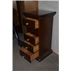 Image 3 : Unique Wooden Side Table 5 Drawrs16”x16”x34”