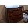 Image 3 : Vintage 8 Drawer Dresser (42”x24”x39.5”h)