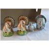 Image 1 : 2 Sets of Turkey Salt and Pepper Shakers