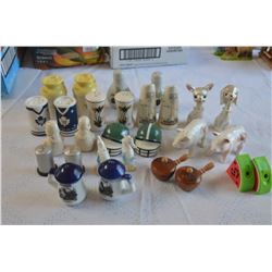 14 TIMES THE MONEY Salt and Pepper Shakers (14)