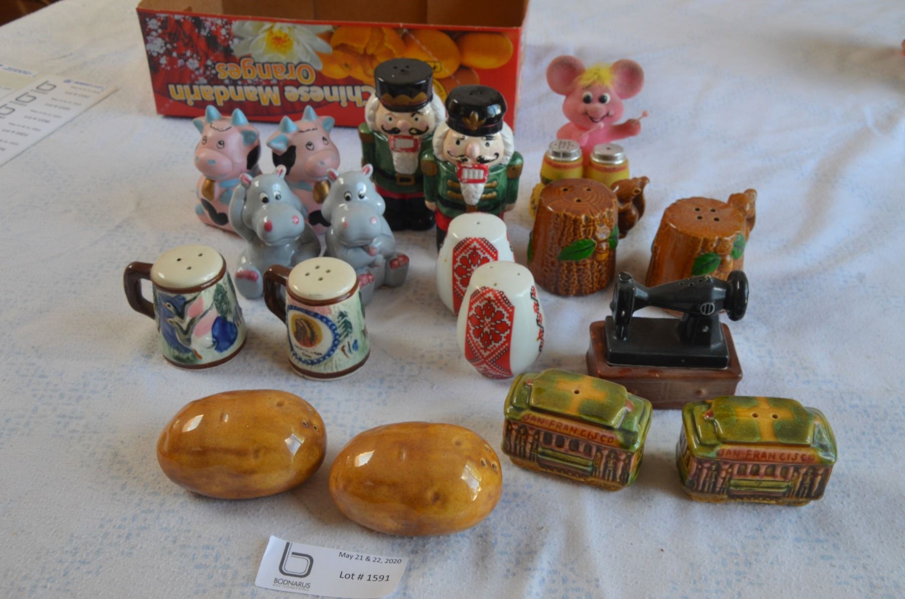 10 TIMES THE MONEY Salt and Pepper Shakers (10)