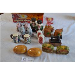 10 TIMES THE MONEY Salt and Pepper Shakers (10)