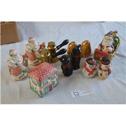 7 TIMES THE MONEY Salt and Pepper Shakers (7)