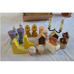 10 TIMES THE MONEY Salt and Pepper Shakers (10)