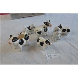 Holstein Creamer and Shaker Set (6)