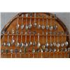 Image 4 : Spoon Rack with 78 Spoons