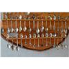Image 6 : Spoon Rack with 78 Spoons