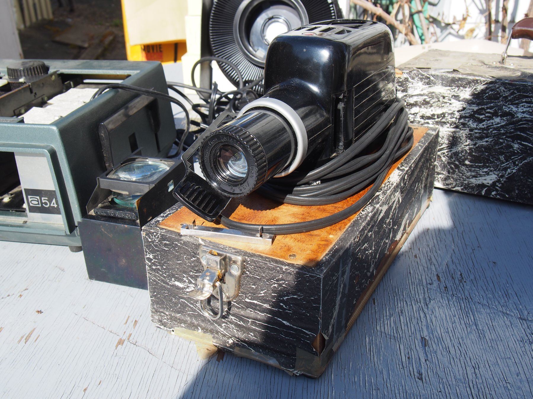 Kodak Projector, Argus Projector with Slides and Reels
