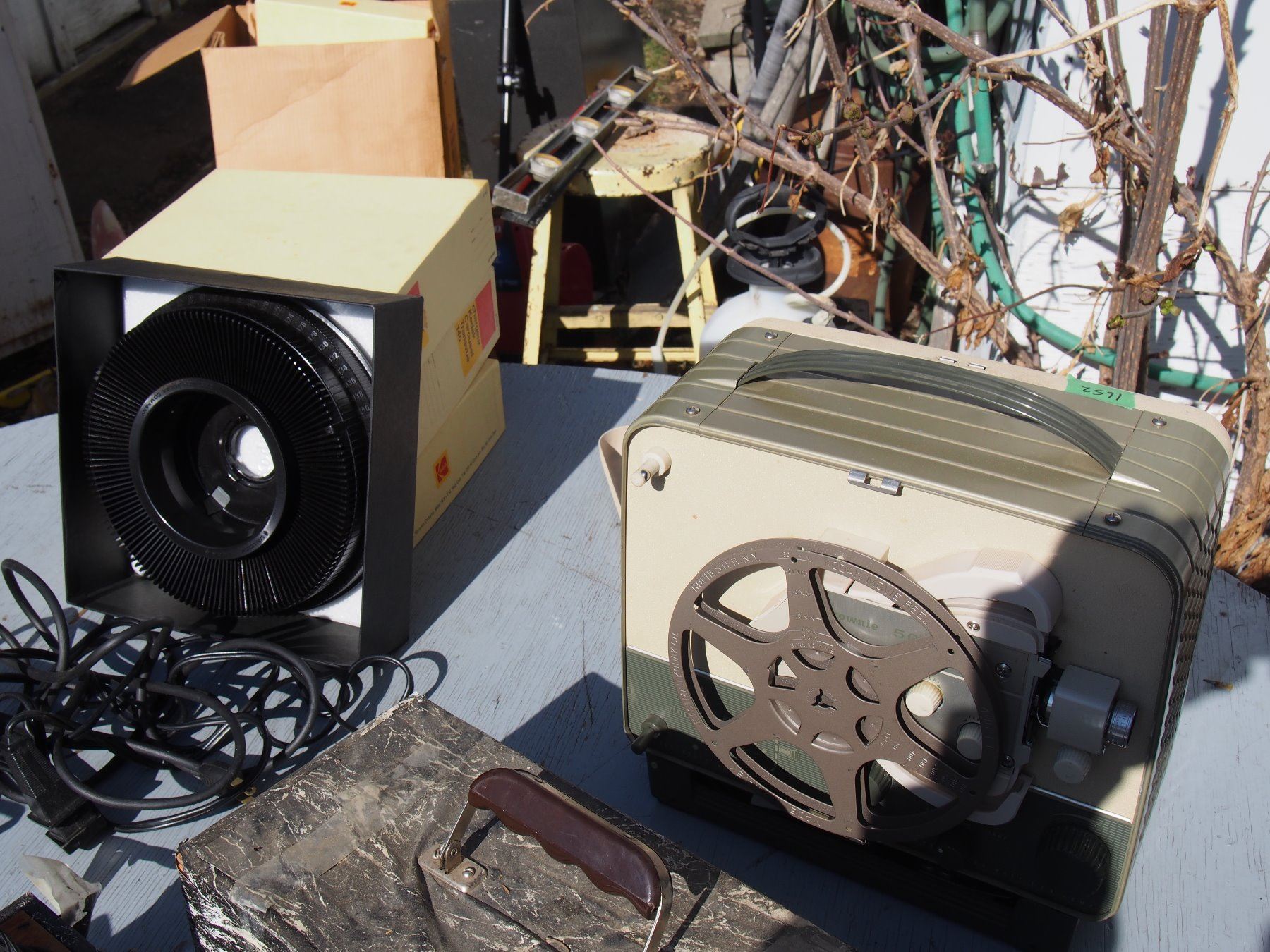 Kodak Projector, Argus Projector with Slides and Reels