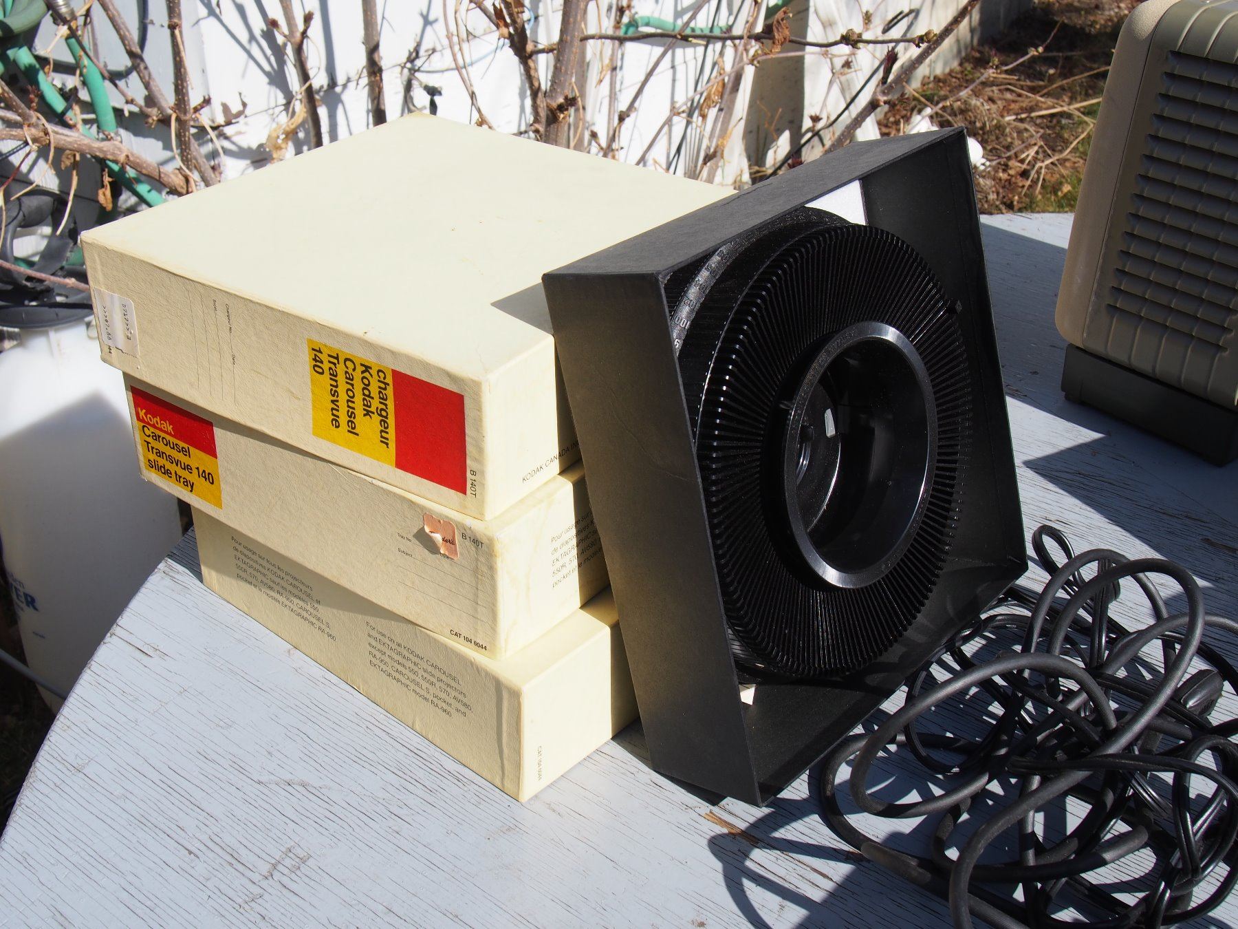 Kodak Projector, Argus Projector with Slides and Reels