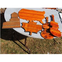 Lot of Misc Spoon Racks (5)