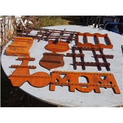 Lot of Misc Spoon Racks (9)