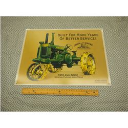 1933 John Deere General Purpose Wide Thread Sign