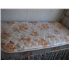 Image 2 : Single Bed Box Spring, Mattress, and Headboard
