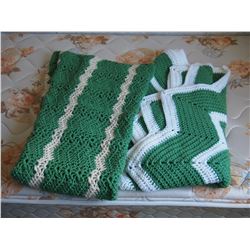 2 Afghan Blankets