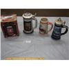 Image 1 : Collector Beer Steins (4)