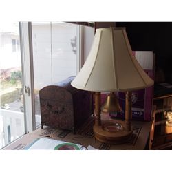 Bell Lamp with Ashtray- Brass Bell Working