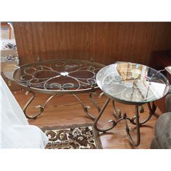 Coffee Table and 2 End Tables