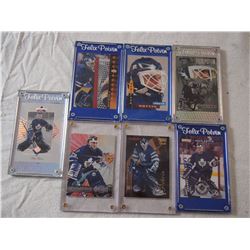 7 TIMES THE MONEY: Felix Potvin Hockey Cards in Plastic Cases