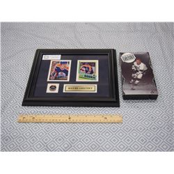 Wayne Gretzky Framed Collection & VHS Above and Beyond Video