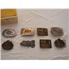 Image 1 : Lot of 8 Belt Buckles