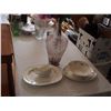 Image 1 : Vintage Dishes and Vase, Fine Bone Chine, Sovereign Potteries