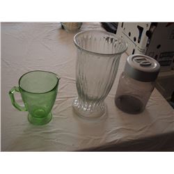 Vintage Depression Pitcher, Vase