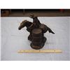Image 1 : Barrel Racer Ceramic Statue "Turn and Burn"