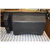 Image 3 : Giant Cat Litter Pan with Storage 34.3 L x 19 W x 10 H