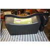 Image 3 : Giant Cat Litter Pan with Storage 34.3 L x 19 W x 10 H