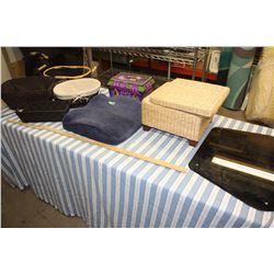 Baskets, Halloween Box, Cushion and Tempered Glass