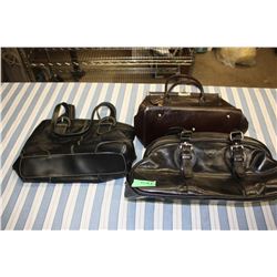 2 Genuine Leather Purses and Extra