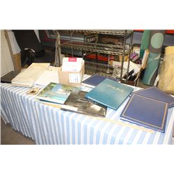 Lot of Scrap Booking Supplies and Picture Boarders