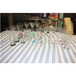 Mixed Lot of Glasses