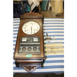 Citizen Wall Mount Clock 28" T 12.5" W