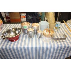 4 Container Set, Cauldron, and Misc Kitchen Things