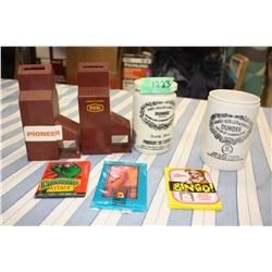 Dundee Containers, Coin Banks and Collector Cards