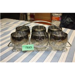 Serving Tray and Glasses