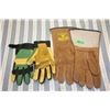 Image 1 : Pair of Welding Gloves and Pair of John Deer Gloves