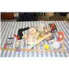 Image 1 : Mixed lot of Hardware, Painting Supplies, Light Bulbs
