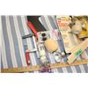Image 3 : Mixed lot of Hardware, Painting Supplies, Light Bulbs