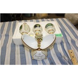 Music Box (working) and Ornaments