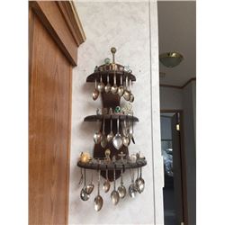 Spoon Rack w/Spoons